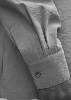 Róhe Gintare Unisex Blouse - Light Grey