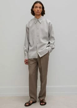 Róhe Gintare Unisex Blouse - Light Grey