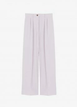 Come And Get CLOTHING Rooni Pleated Pants - Pink