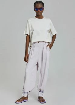 Come And Get CLOTHING Rooni Pleated Pants - Pink