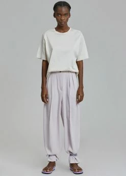 Come And Get CLOTHING Rooni Pleated Pants - Pink