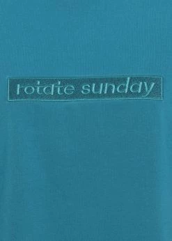 CLOTHING ROTATE Aster T-Shirt - Tumultuous Sea