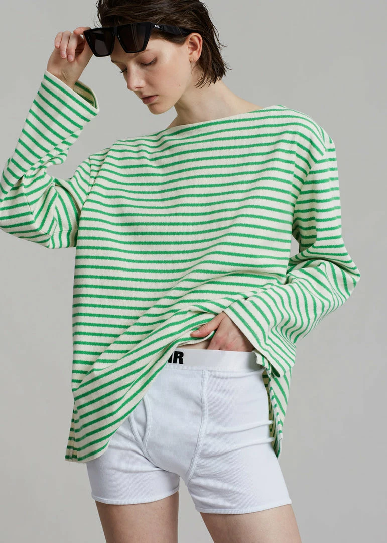 Best Sale π₯° The Frankie Shop ROTATE Randi Shorts - Bright White CLOTHING π 2 The Frankie Shop ROTATE Randi Shorts - Bright White CLOTHING