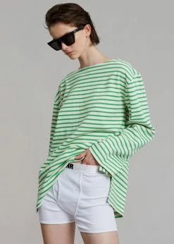 Best Sale π₯° The Frankie Shop ROTATE Randi Shorts - Bright White CLOTHING π 9 The Frankie Shop ROTATE Randi Shorts - Bright White CLOTHING