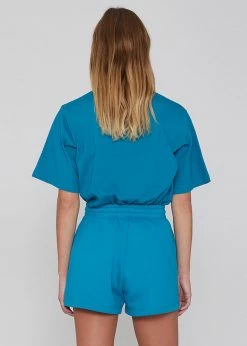 ROTATE Roda Shorts - Tumultuous Sea