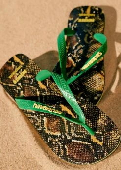 ROTATE X HAVAIANAS Flip Flop - Snake Print