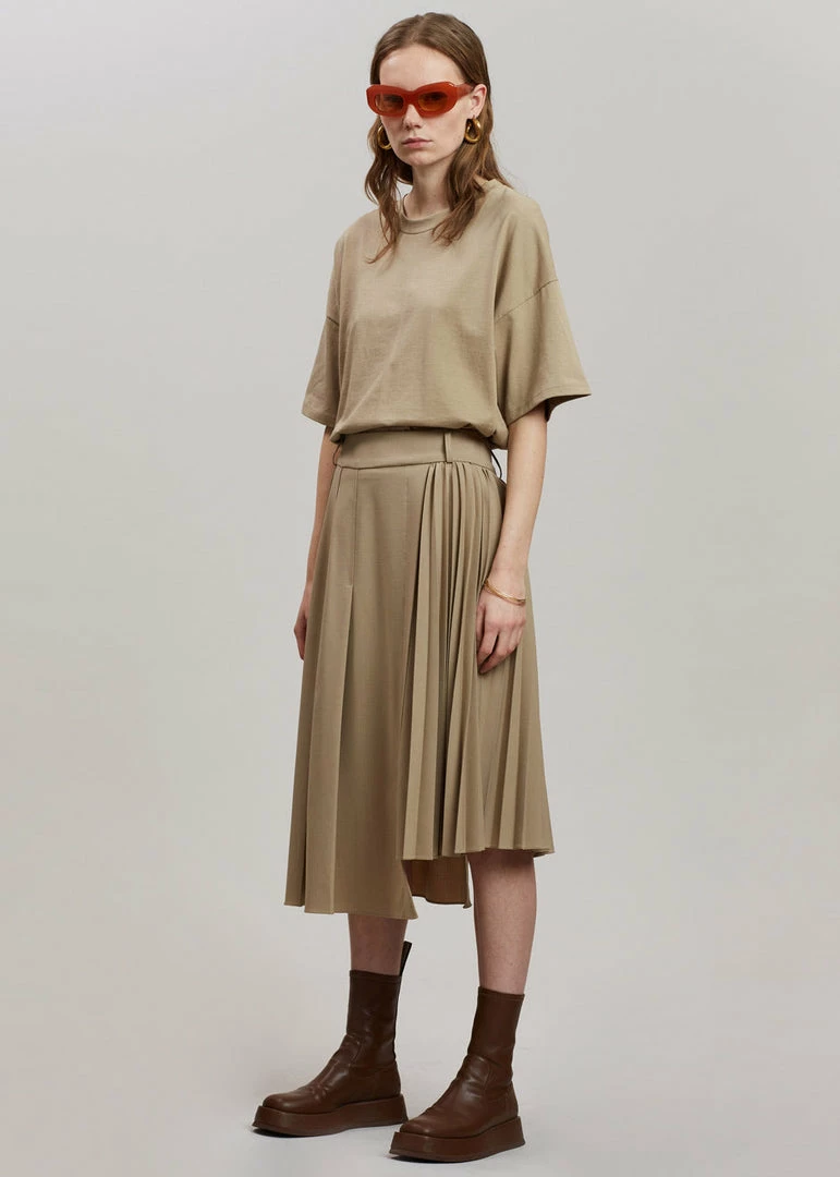 Brand new π Another J Ruthe Midi π Skirt - Sand π₯ 7 Another J Ruthe Midi Skirt - Sand