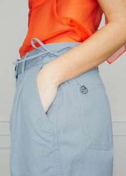 CLOTHING Saks Potts Johan Pants - Dusty Blue