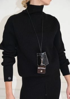 ACCESSORIES Saks Potts Katya Keychain - Black