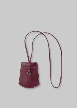 Saks Potts Katya Keychain - Dark Red