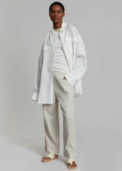 The Frankie Shop Sam Shirt - White