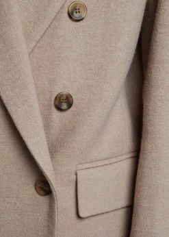 The Frankie Shop Samara Suit Blazer - Mocha