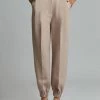 The Frankie Shop Samara Suit Joggers - Mocha CLOTHING