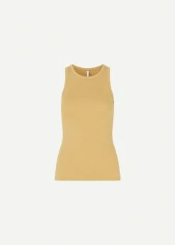 Samsoe Samsøe & Samsøe Alexo Tank - Prairie Sand CLOTHING