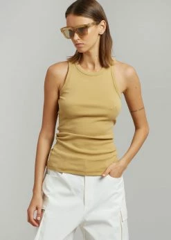 Samsoe Samsøe & Samsøe Alexo Tank - Prairie Sand CLOTHING