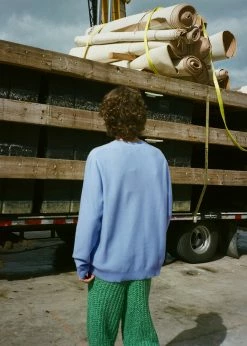 Samsoe Samsøe & Samsøe Garam Crewneck Sweater - Serenity