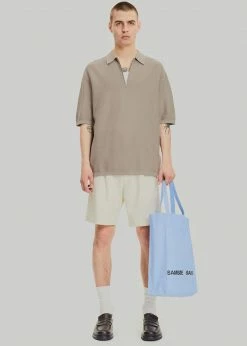 Samsoe Samsøe & Samsøe Garam Knit Polo - Pure Cashmere