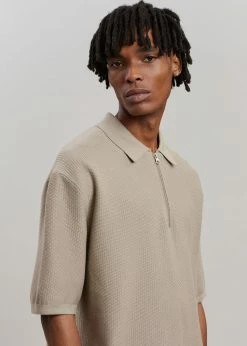 Samsoe Samsøe & Samsøe Garam Knit Polo - Pure Cashmere