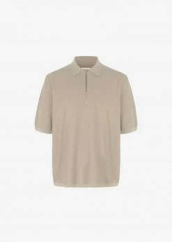 Samsoe Samsøe & Samsøe Garam Knit Polo - Pure Cashmere