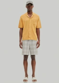 Samsoe Samsøe & Samsøe Larry Polo - Ochre Men