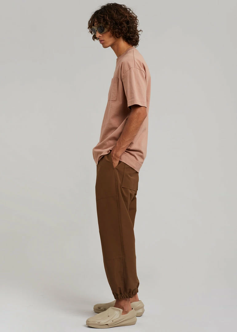 Best Pirce ❤️ Samsoe Samsøe & Samsøe Ratan T-Shirt - Beaver Fur Men 🥰 5 Samsoe Samsøe & Samsøe Ratan T-Shirt - Beaver Fur Men