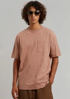 Samsoe Samsøe & Samsøe Ratan T-Shirt - Beaver Fur Men