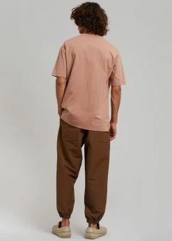 Best Pirce ❤️ Samsoe Samsøe & Samsøe Ratan T-Shirt - Beaver Fur Men 🥰 11 Samsoe Samsøe & Samsøe Ratan T-Shirt - Beaver Fur Men