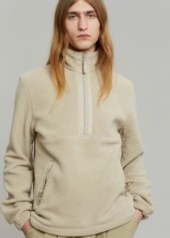 Samsoe Samsøe & Samsøe Rune Half Zip Pullover - Pure Cashmere