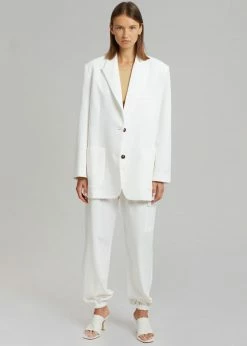 The Frankie Shop Samson Blazer - Birch CLOTHING