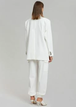 The Frankie Shop Samson Blazer - Birch CLOTHING