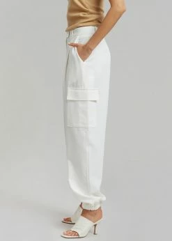 The Frankie Shop CLOTHING Samson Cargo Pants - Birch