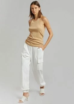 The Frankie Shop CLOTHING Samson Cargo Pants - Birch