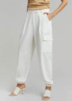 The Frankie Shop CLOTHING Samson Cargo Pants - Birch