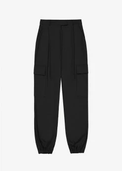 The Frankie Shop CLOTHING Samson Cargo Pants - Black