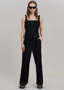 Foundation Sander Pants - Black CLOTHING