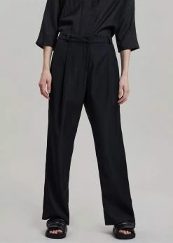 Foundation Sander Pants - Black CLOTHING