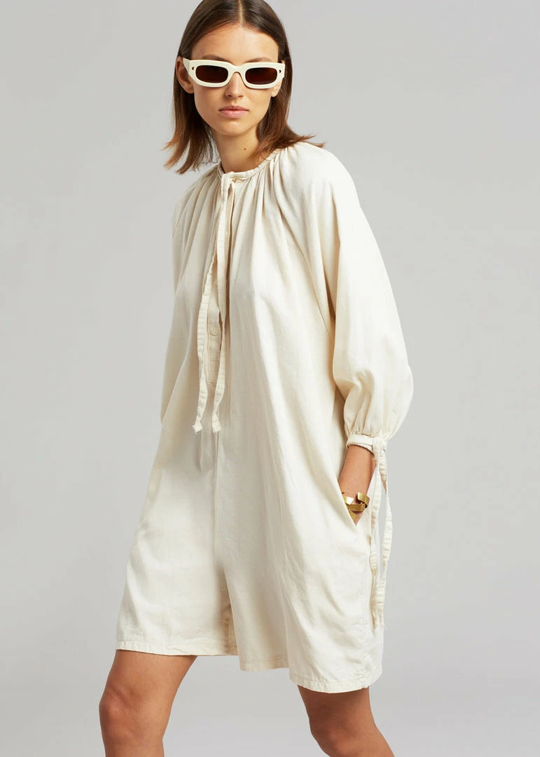 Top 10 π The Plan Sarray Romper - Cream CLOTHING π€© 1 The Plan Sarray Romper - Cream CLOTHING