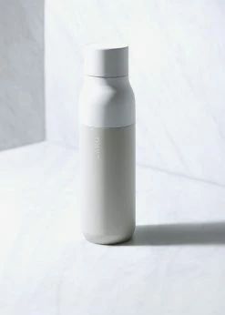 LARQ X TFS Self-Cleaning Water Bottle - Granite White LIFESTYLE