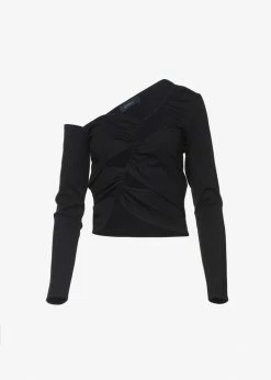 Sid Neigum Cutout Tension Blouse - Black