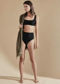 Swimwear Solaqua La Bocca Terry Towel - Olive Green