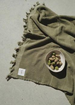 Swimwear Solaqua La Bocca Terry Towel - Olive Green