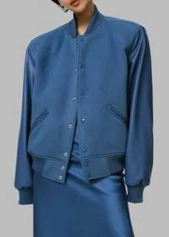 Paper Moon Sophia Bomber Jacket - Blue