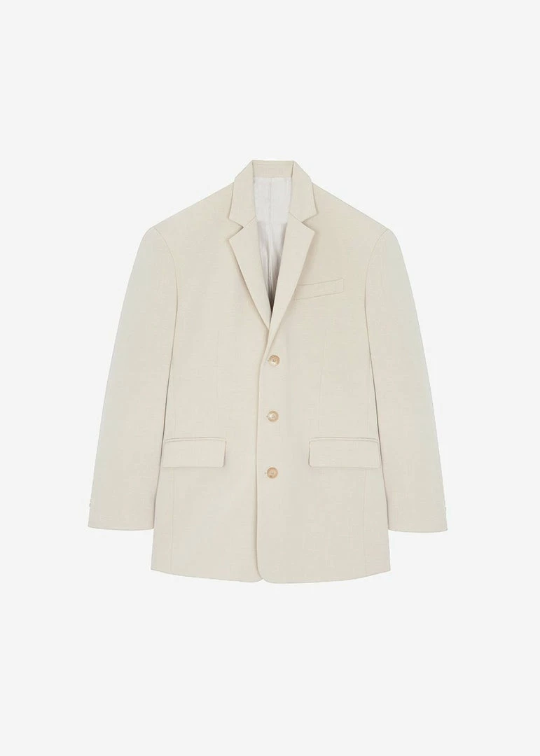 Coupon π€© The Frankie Shop Tansy Oversized Blazer - Beige CLOTHING π― 18 The Frankie Shop Tansy Oversized Blazer - Beige CLOTHING