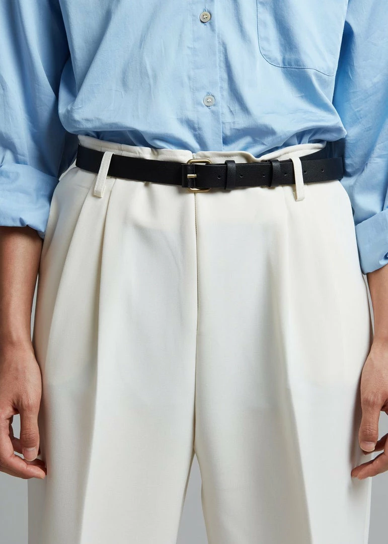 Outlet π The Frankie Shop CLOTHING Svea Tapered Trousers - Vanilla βοΈ 5 The Frankie Shop CLOTHING Svea Tapered Trousers - Vanilla