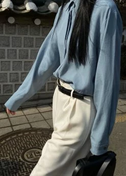 Outlet π The Frankie Shop CLOTHING Svea Tapered Trousers - Vanilla βοΈ 15 The Frankie Shop CLOTHING Svea Tapered Trousers - Vanilla