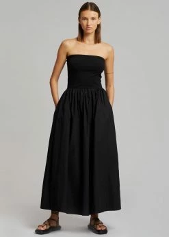 The Plan Tamo Strapless Maxi Dress - Black CLOTHING