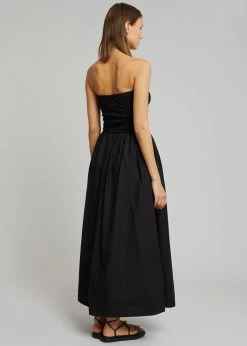 The Plan Tamo Strapless Maxi Dress - Black CLOTHING