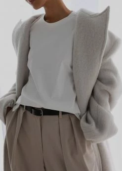 The Frankie Shop Tansy Pleated Trousers - Beige CLOTHING