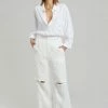 Blossom CLOTHING Tara Linen Pants - Off White