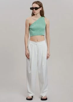 Creamvilla Tenysi Pants - Optic White CLOTHING